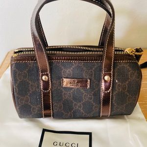 Authentic Gucci Mini Boston Handbag